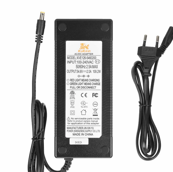 Oryginalna ładowarka KuKirin G2 54,6 V / 2 A